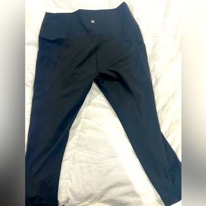 90 Degree black leggings with side pockets.